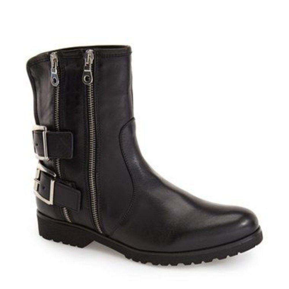 Charles David 'Val' Short Moto Boot